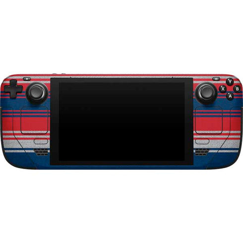 NFL New England Patriots Trailblazer Steam Deck Handheld Gaming Computer Skin